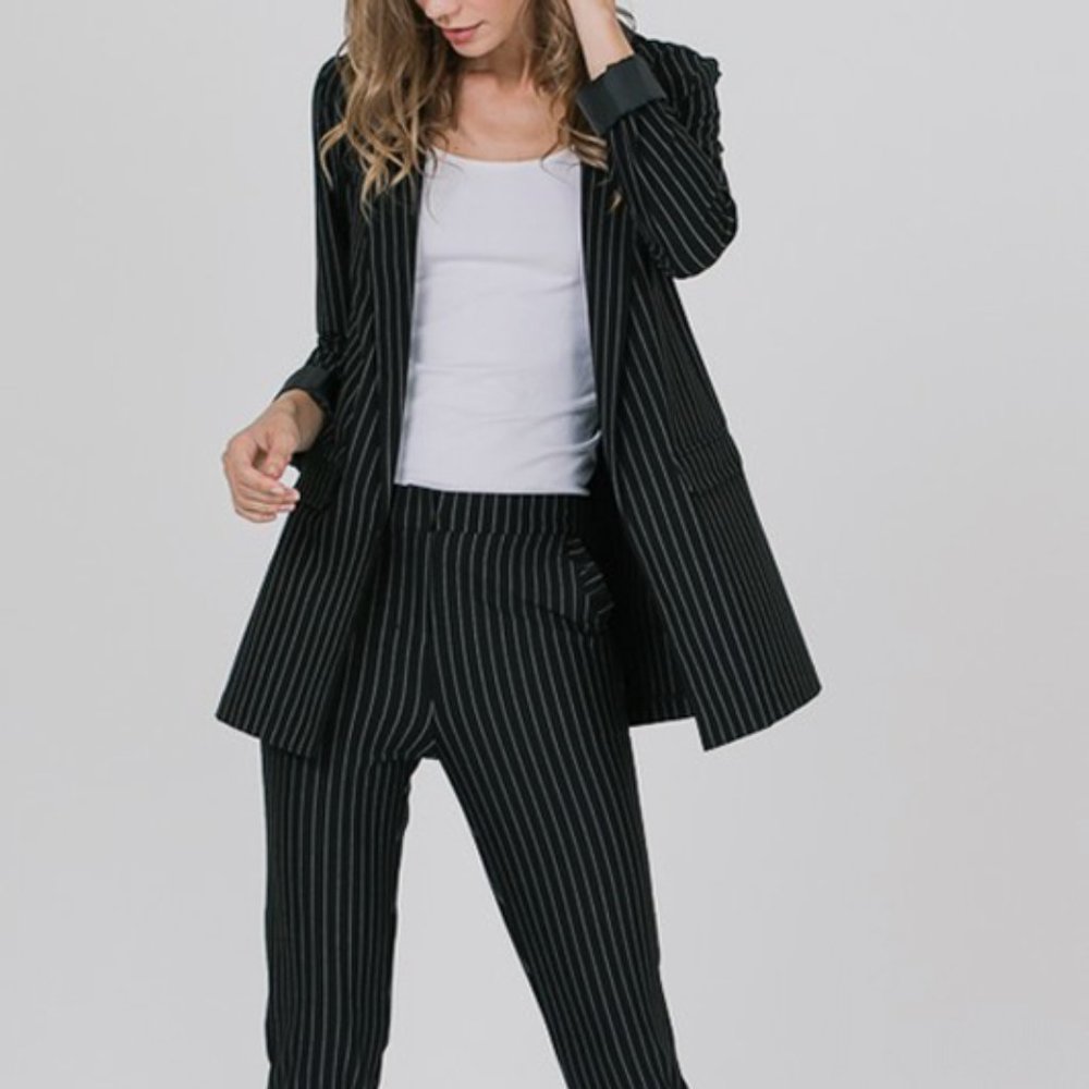 Lhana Klaire Striped Blazer